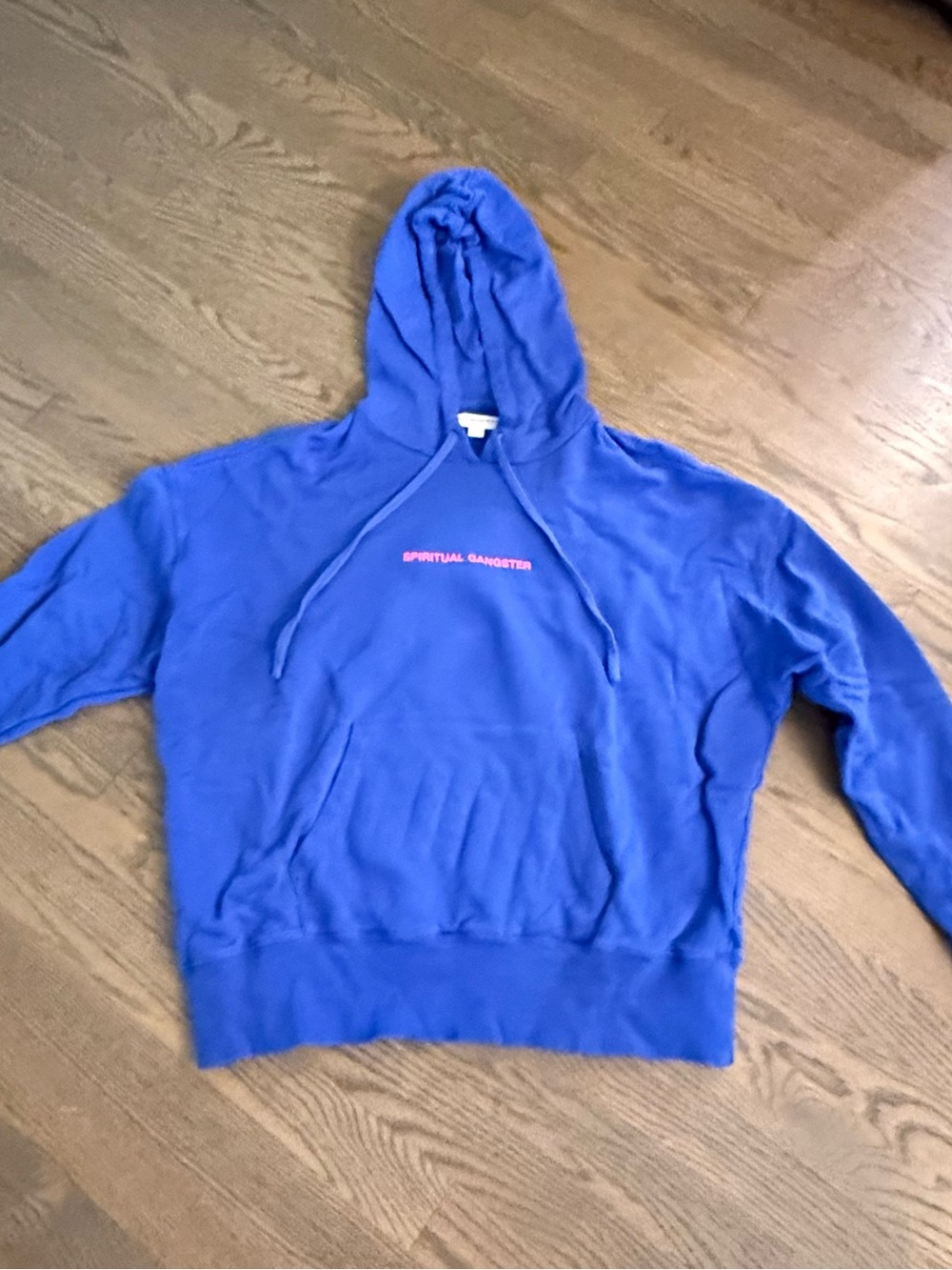 Spiritual Gangster Purple Pullover Hoodie size small.